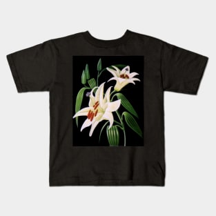 Lillies 99 - Oil painting by Avril Thomas - Adelaide / South Australia Artist Kids T-Shirt